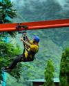Feel the thrill of the Roller Coaster Zipline.